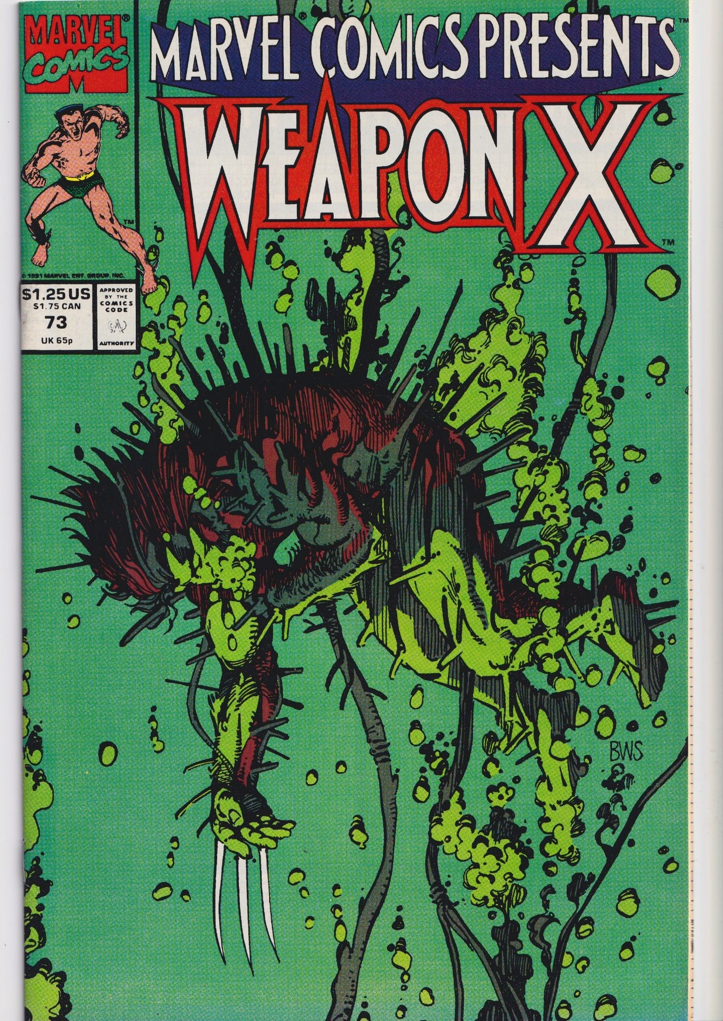 Marvel Comics Presents (1991) #72-84 Wolverine Weapon X full set Fine+/Very Fine