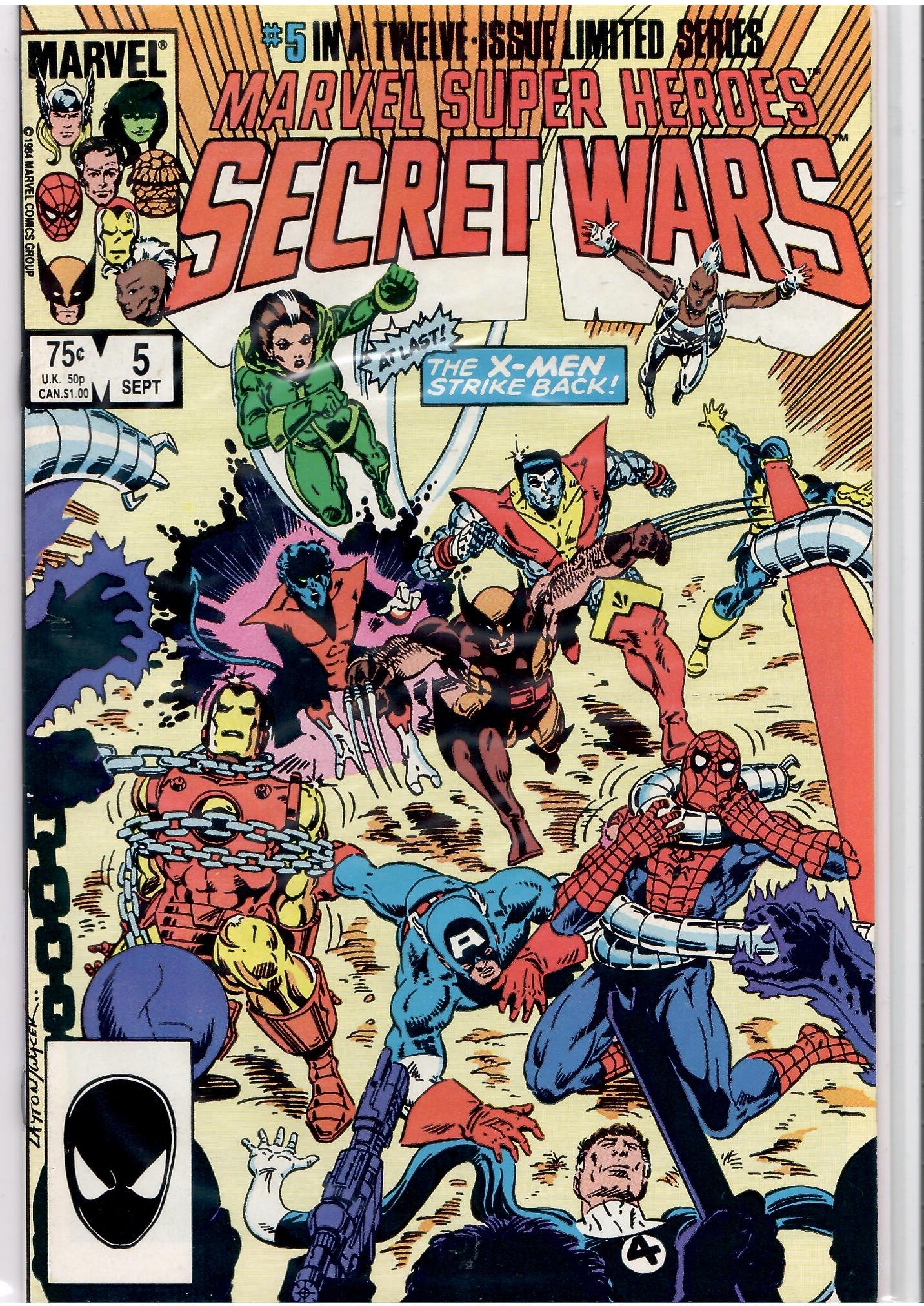 Secret Wars #1-12 (1984) full set 1° print very High grade NM - French Comics Lovers