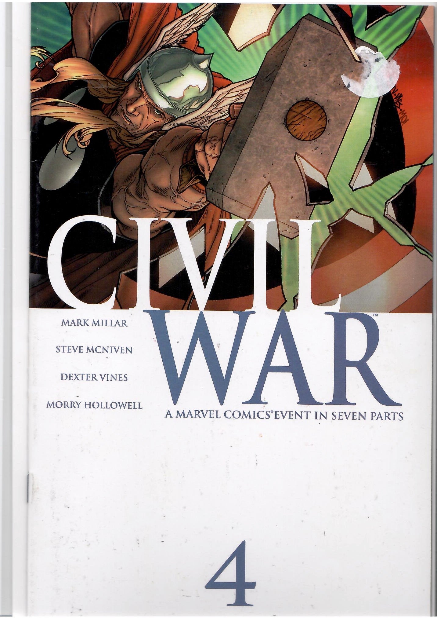 Civil War #1-7 (2006) Full set Classic Marvel storyline VF - French Comics Lovers