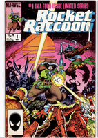 Rocket Raccoon #1-4 (1985) full set 1° Solo Mignola art Fine+ - French Comics Lovers