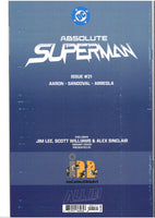 Absolute Trinity Jim Lee NYC Comicon (2026) Exclusive Jim lee variants Batman, Wonder Woman Superman NM