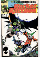 Rocket Raccoon #1-4 (1985) full set 1° Solo Mignola art Fine+ - French Comics Lovers