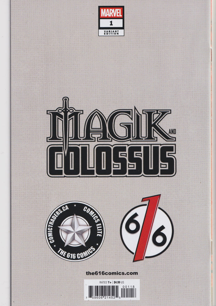 MAGIK & COLOSSUS #1 (2026) exclusive 616 COMICS variant  GODTAIL NM