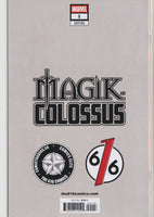 MAGIK & COLOSSUS #1 (2026) exclusive 616 COMICS variant  GODTAIL NM