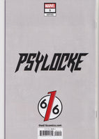 Psylocke #1 (2024) 616 Comics exclusive cover NM
