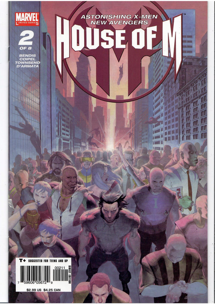 House of M #1-8 (2008) Full set No More Mutants Coipel art Very Fine