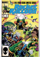 Rocket Raccoon #1-4 (1985) full set 1° Solo Mignola art Fine+ - French Comics Lovers