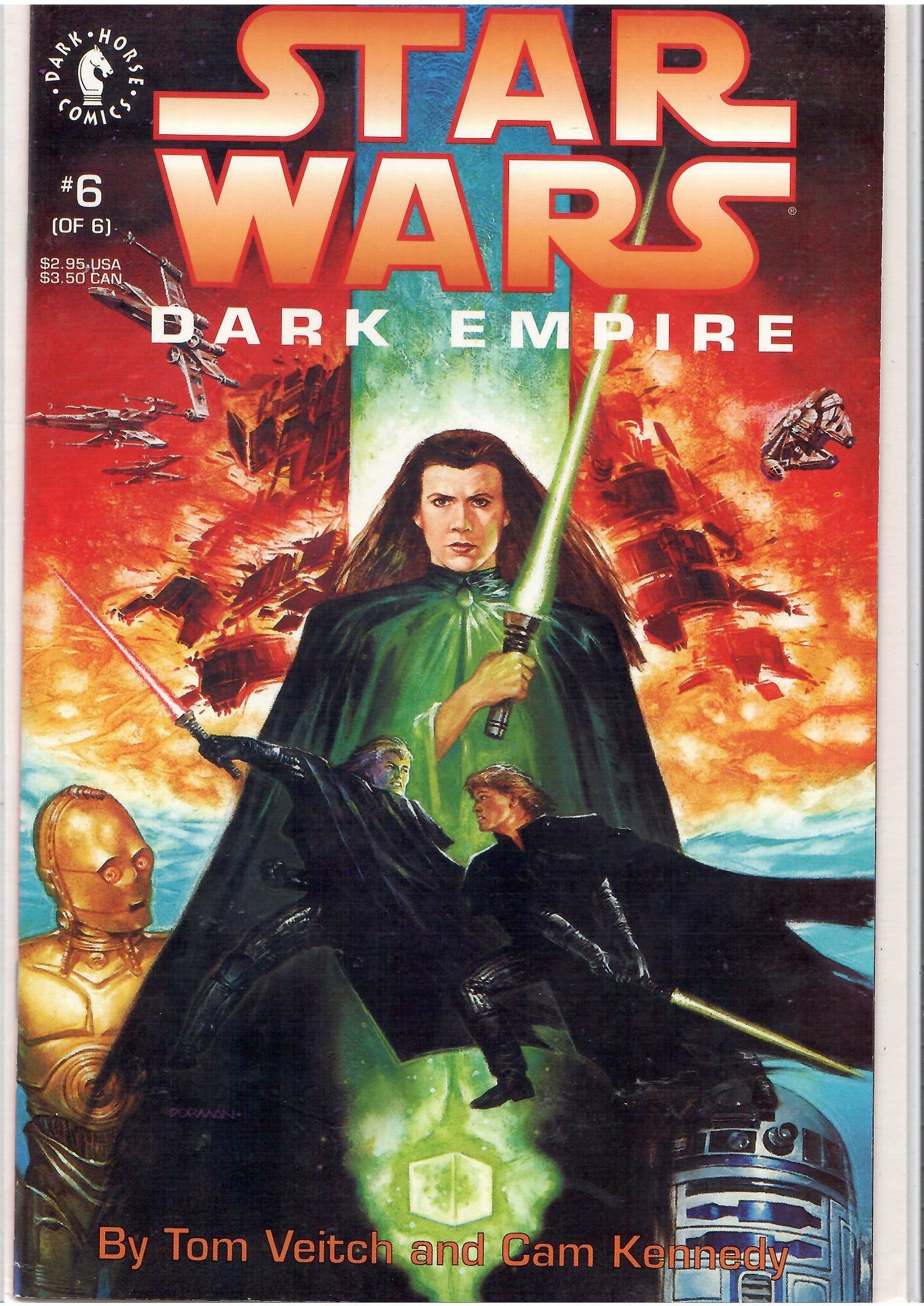 Star Wars Dark Empire (1991) #1-6 + extra full set  The next Chapter Very Fine