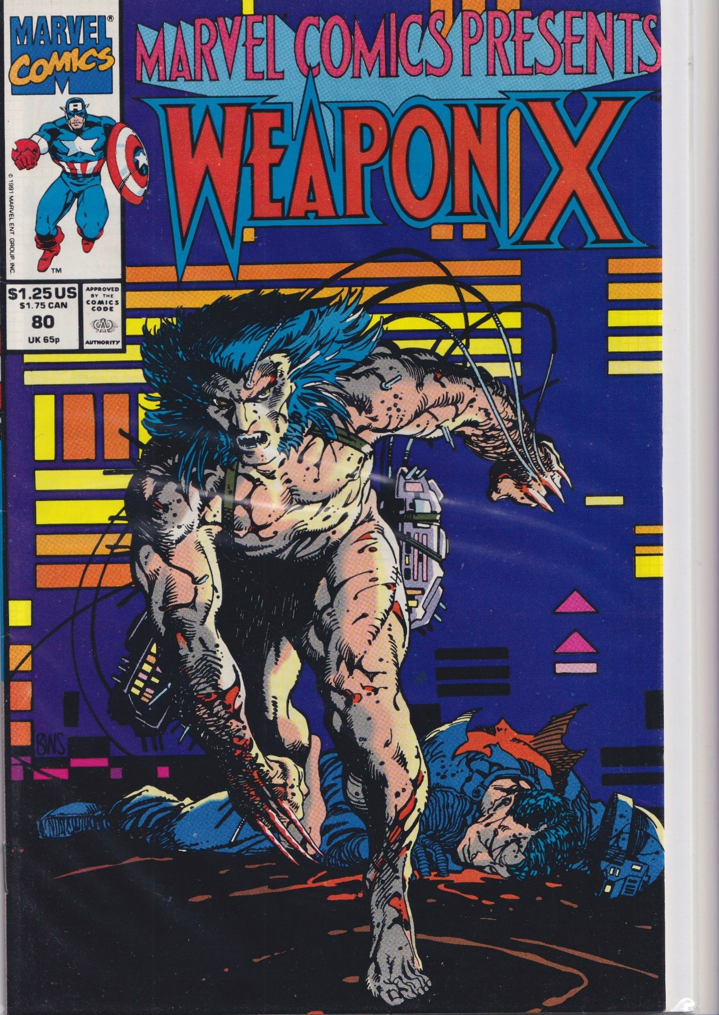 Marvel Comics Presents (1991) #72-84 Wolverine Weapon X full set Fine+/Very Fine