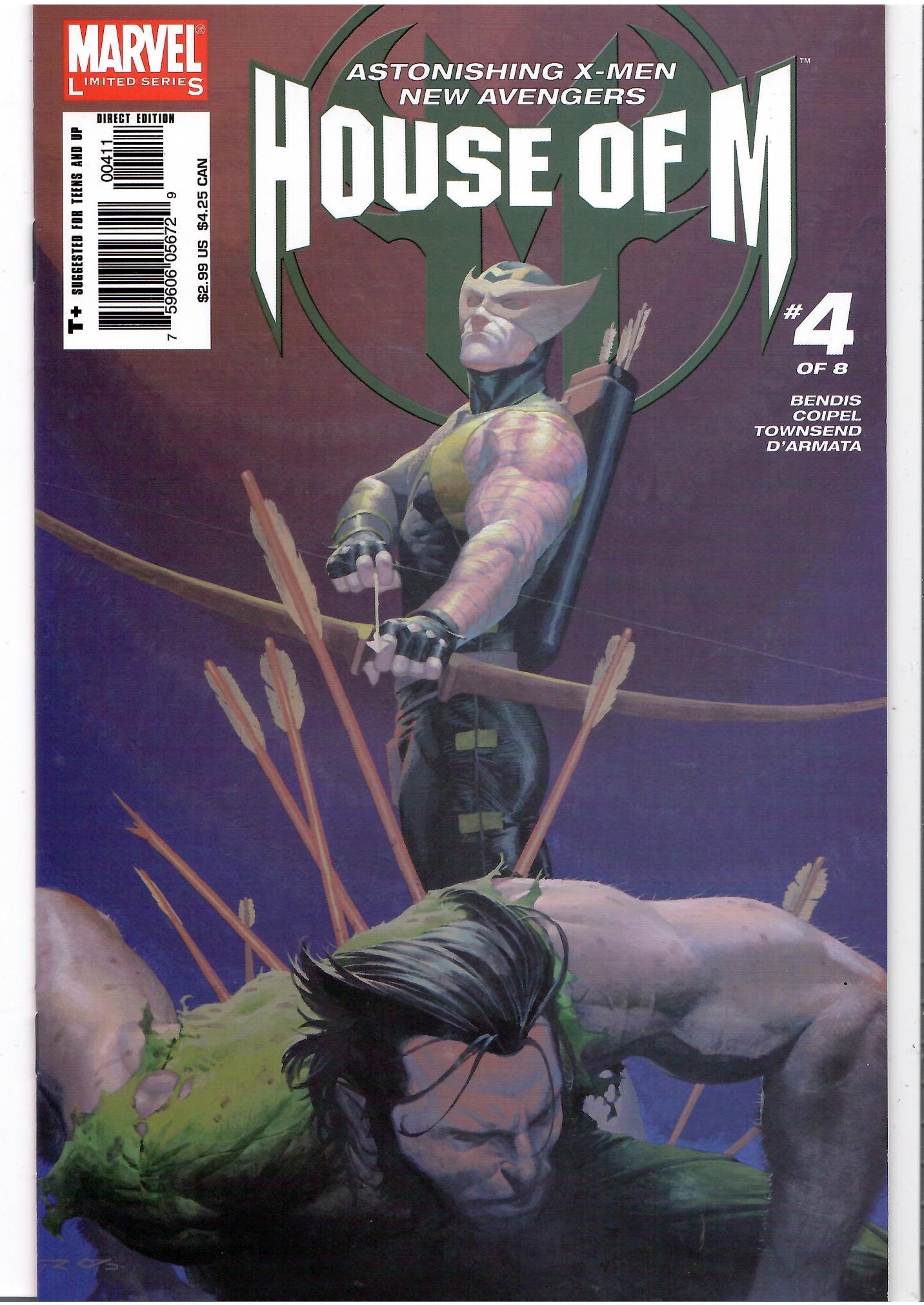 House of M #1-8 (2008) Full set No More Mutants Coipel art Very Fine
