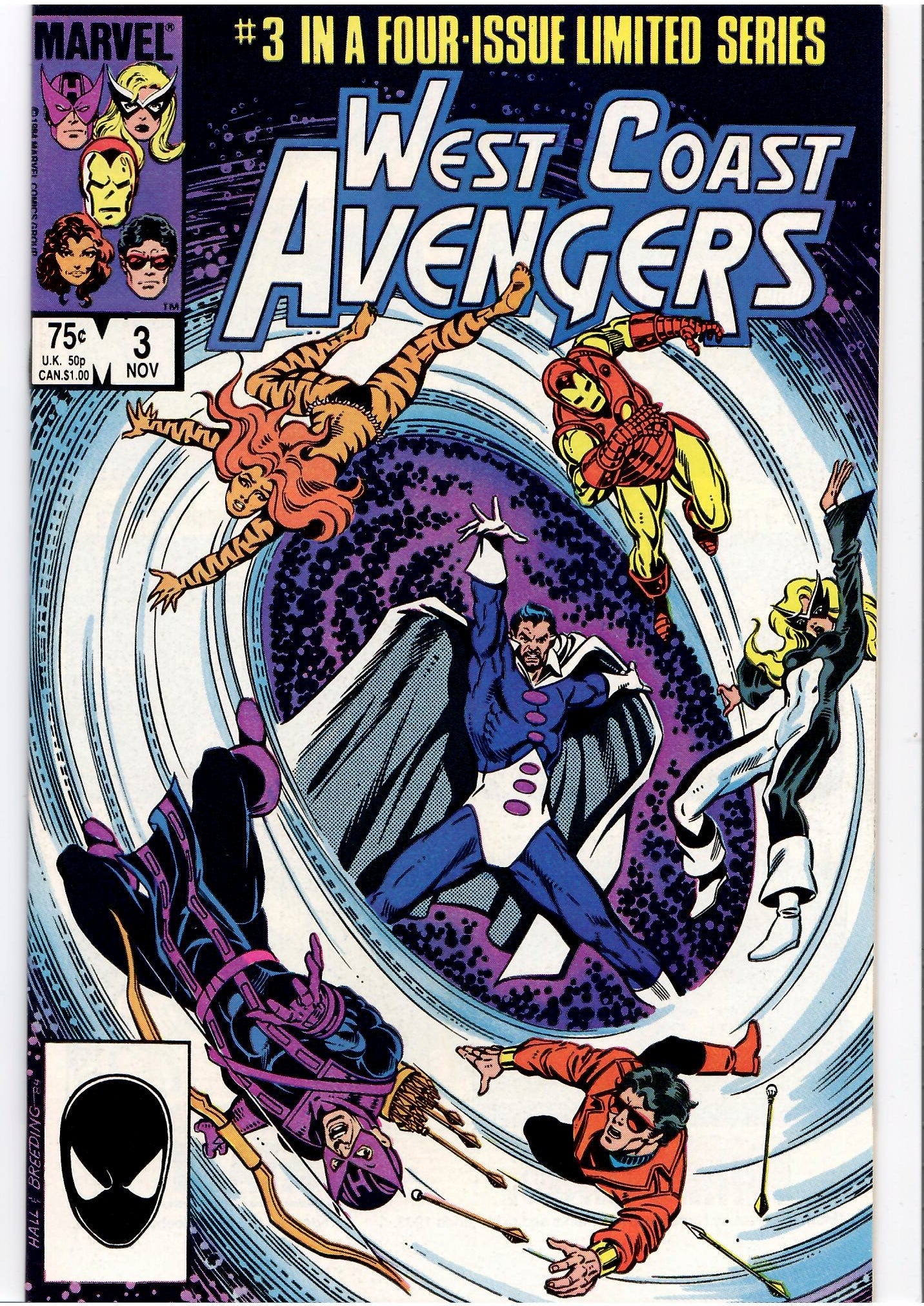 Avengers West Coast # 1-4 Full set (1984) VF - French Comics Lovers