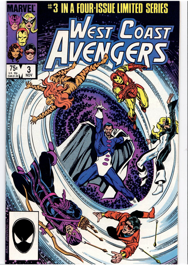 Avengers West Coast # 1-4 Full set (1984) VF - French Comics Lovers