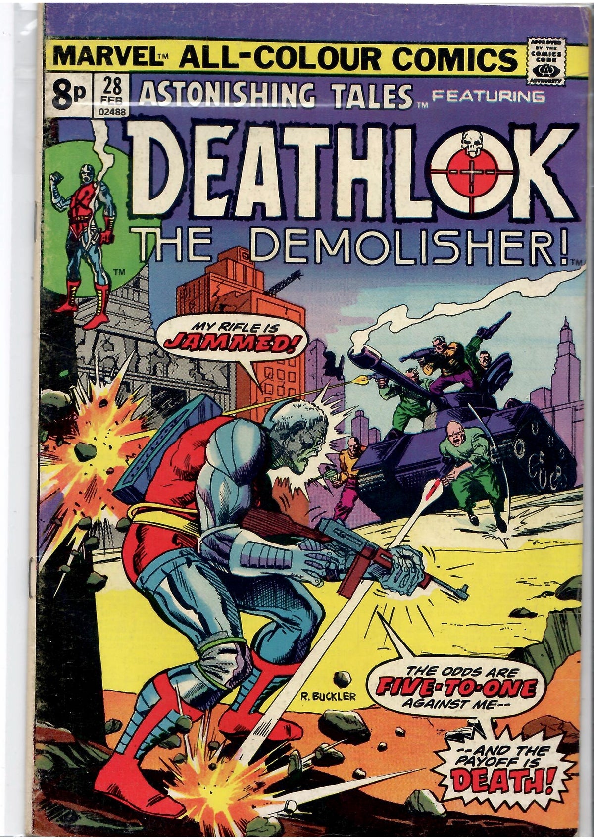 Deadthlock Deathlock the Demolisher (1974) full run (x14) + extra Very Good ...