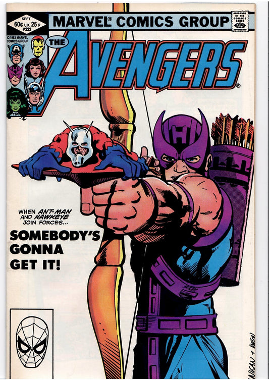 Avengers #223 Classic cover VF - French Comics Lovers