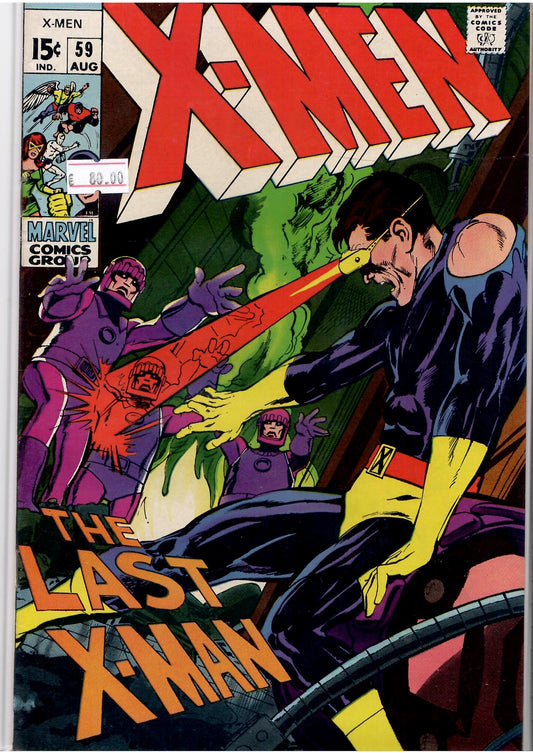X-Men #59 (1969) - French Comics Lovers