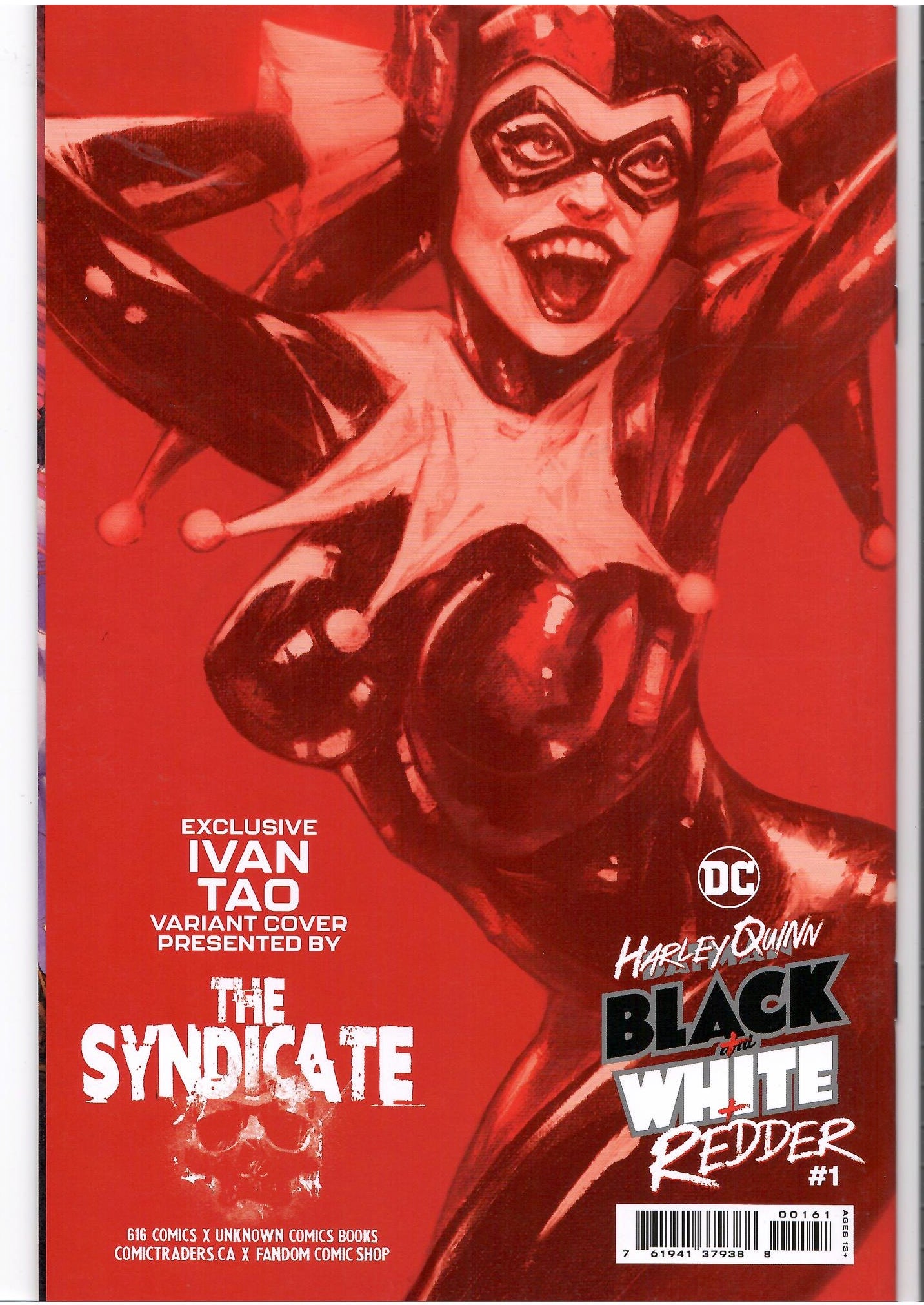 Harley Quinn Black+White+Redder #1 (2023) Exclusive Variant VF - French Comics Lovers