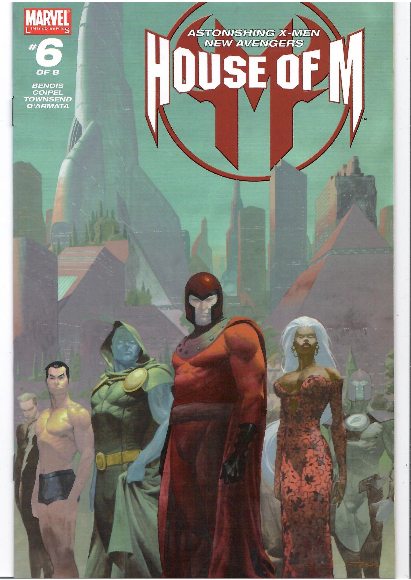 House of M #1-8 (2008) Full set No More Mutants Coipel art Very Fine