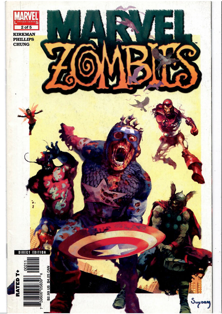 Marvel Zombies #1-5 (2006) Full set  Fine