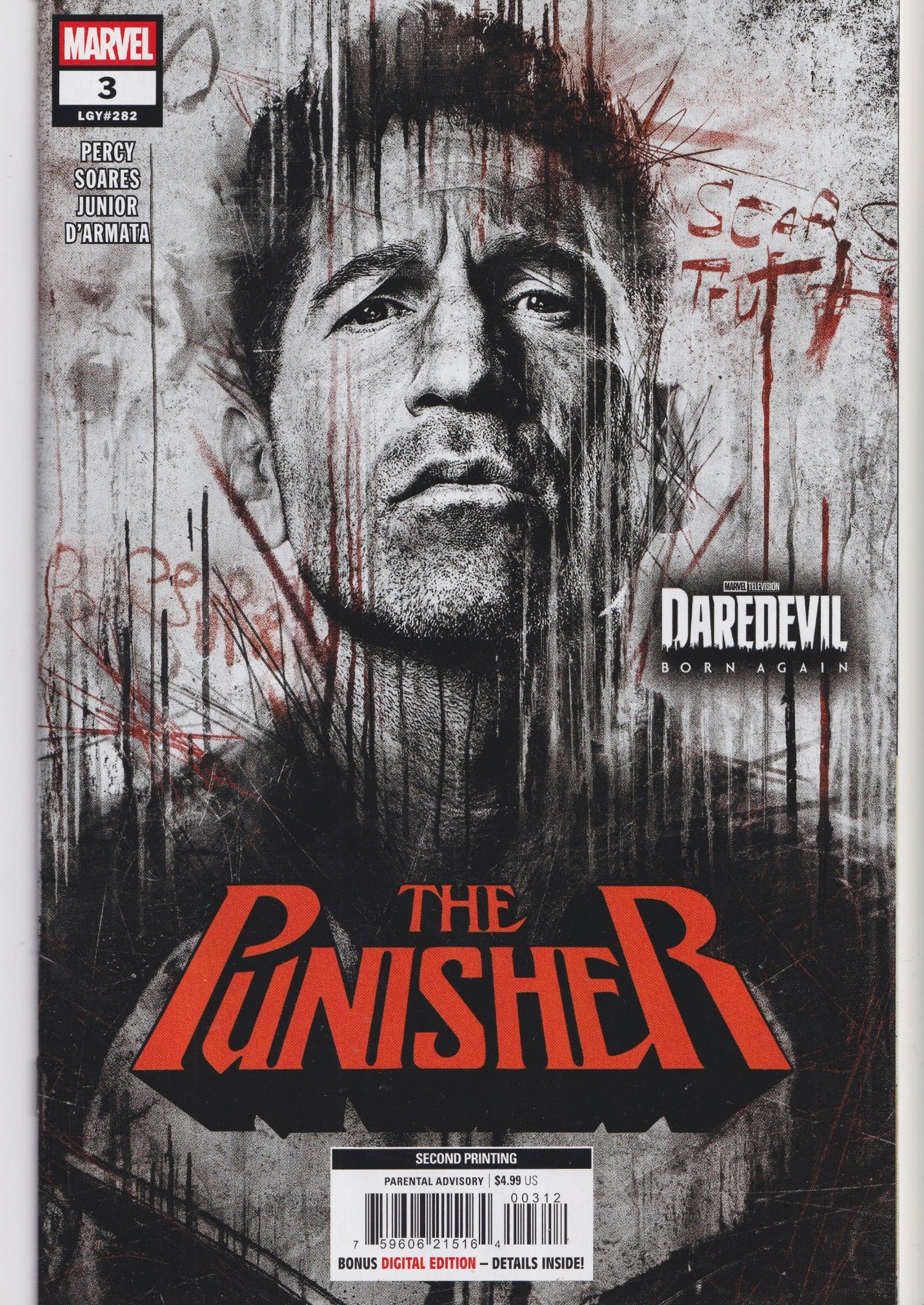 Daredevil #3 + Punisher #3 (2016) Tv variants bundle NM