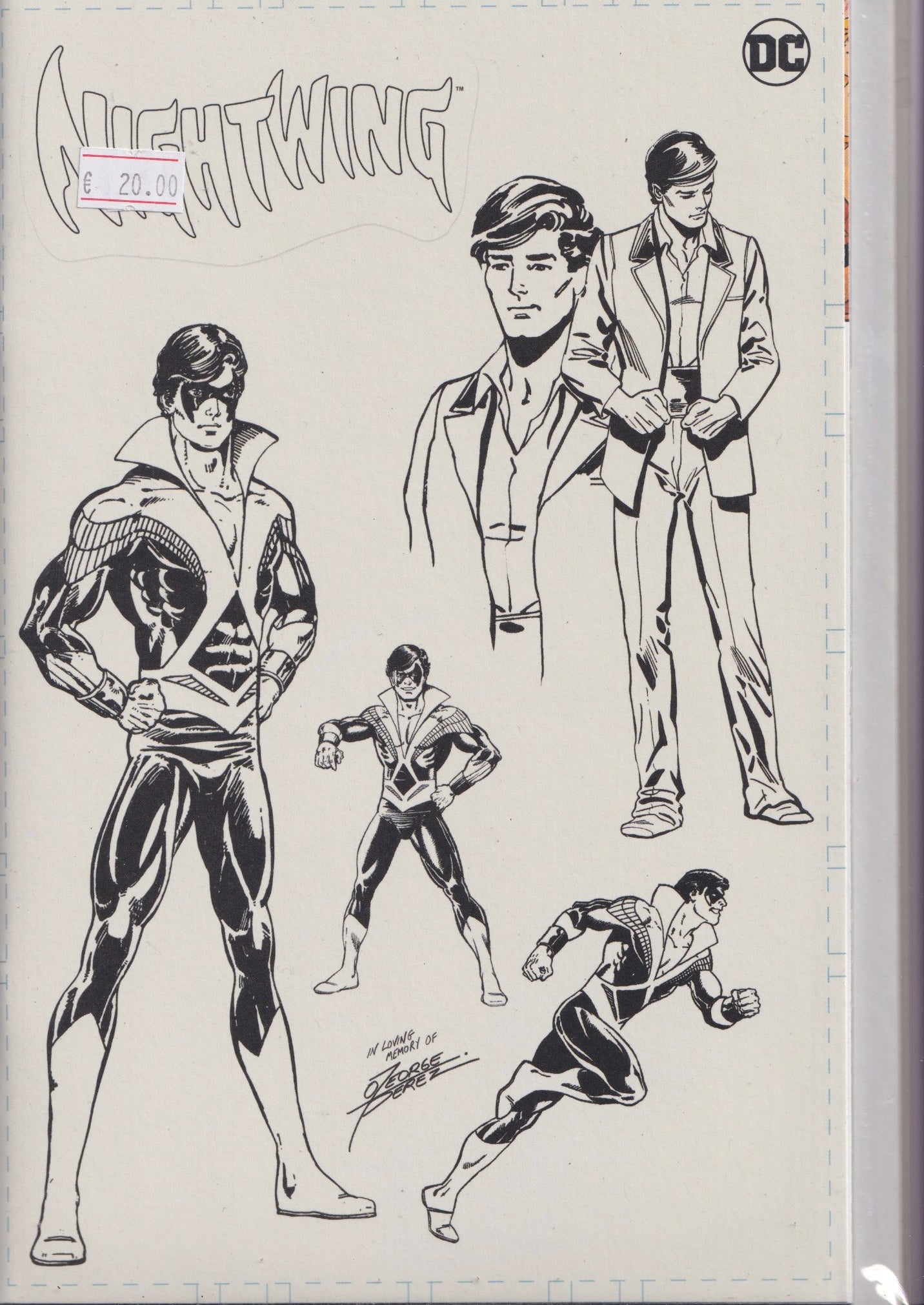 Nightwing #100 (2023) Perez design variant very Fine