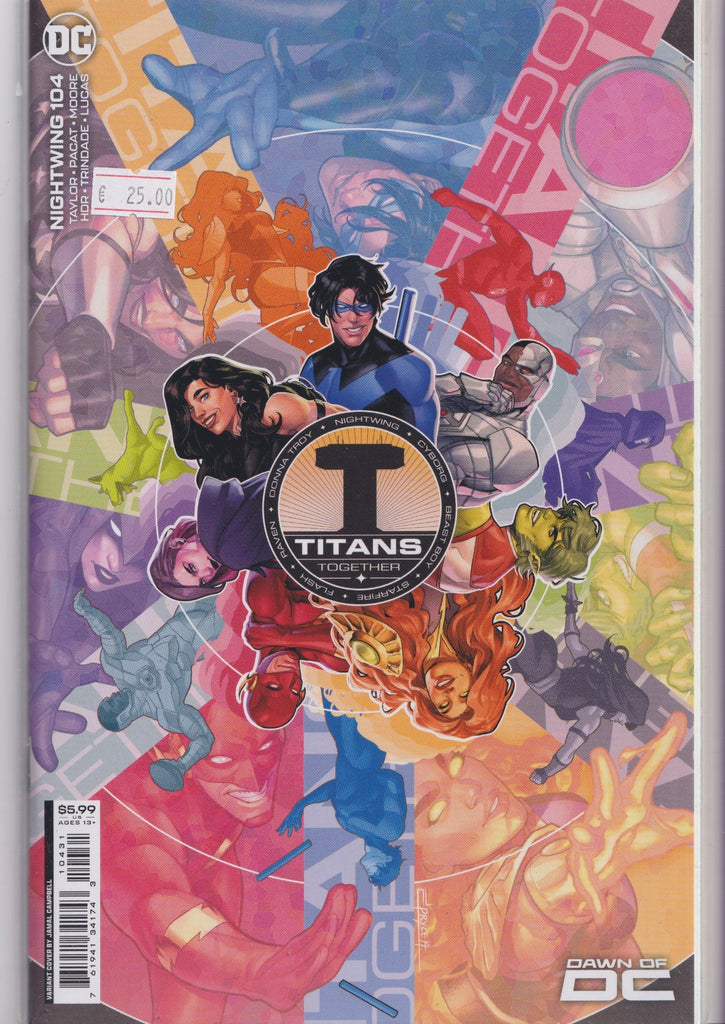 Nightwing #104 (2023) variant very Fine