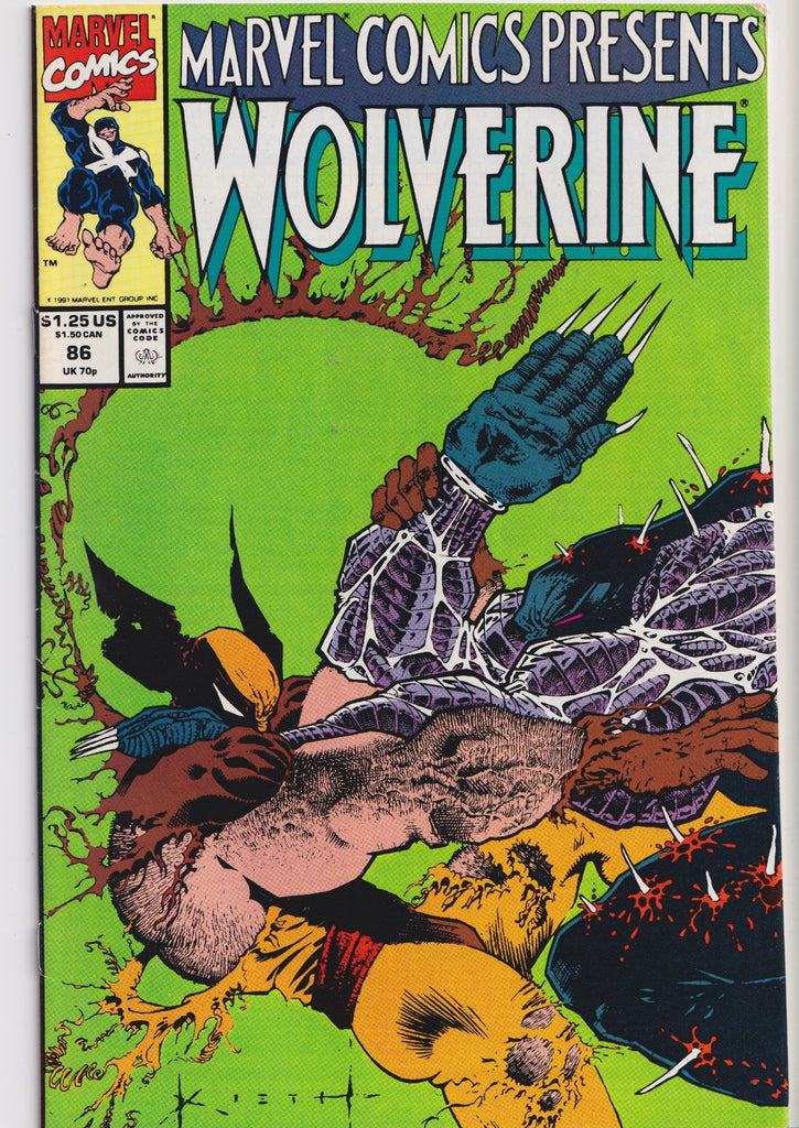 Marvel Comics Presents #85-92 (1991) Full Wolverine Sam Kieth arc Fine+