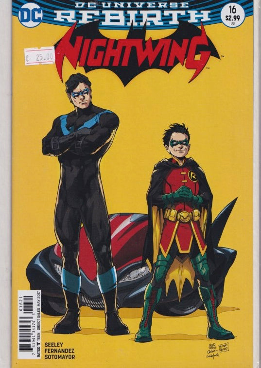 Nightwing #16 (2017) Cover Hommage very Fine FCL
