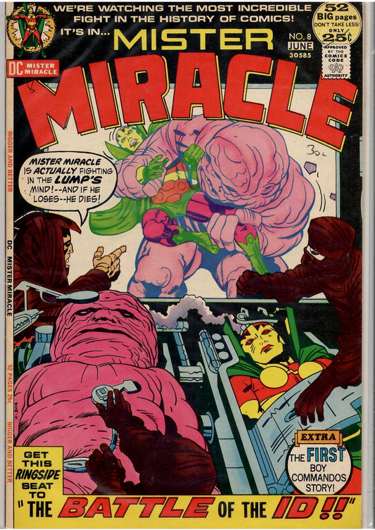 Mister Miracle #8 (1972)  Kirby 4th World Fine