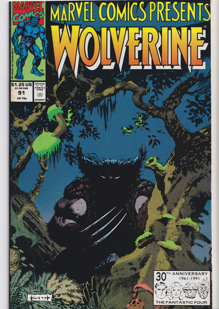 Marvel Comics Presents #85-92 (1991) Full Wolverine Sam Kieth arc Fine+