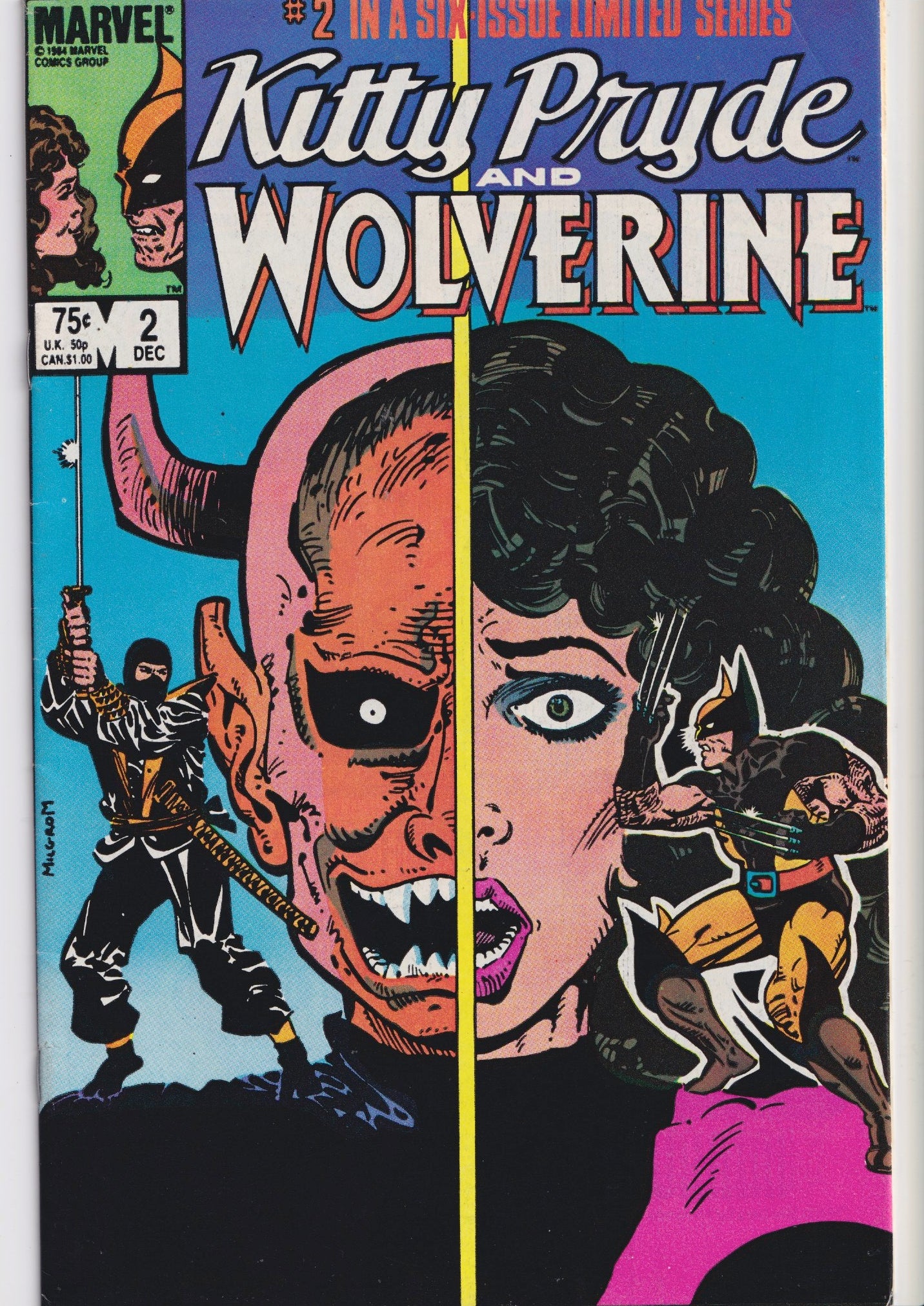 Kitty Pride &amp; Wolverine #1-6 (1984) Colección completa VF