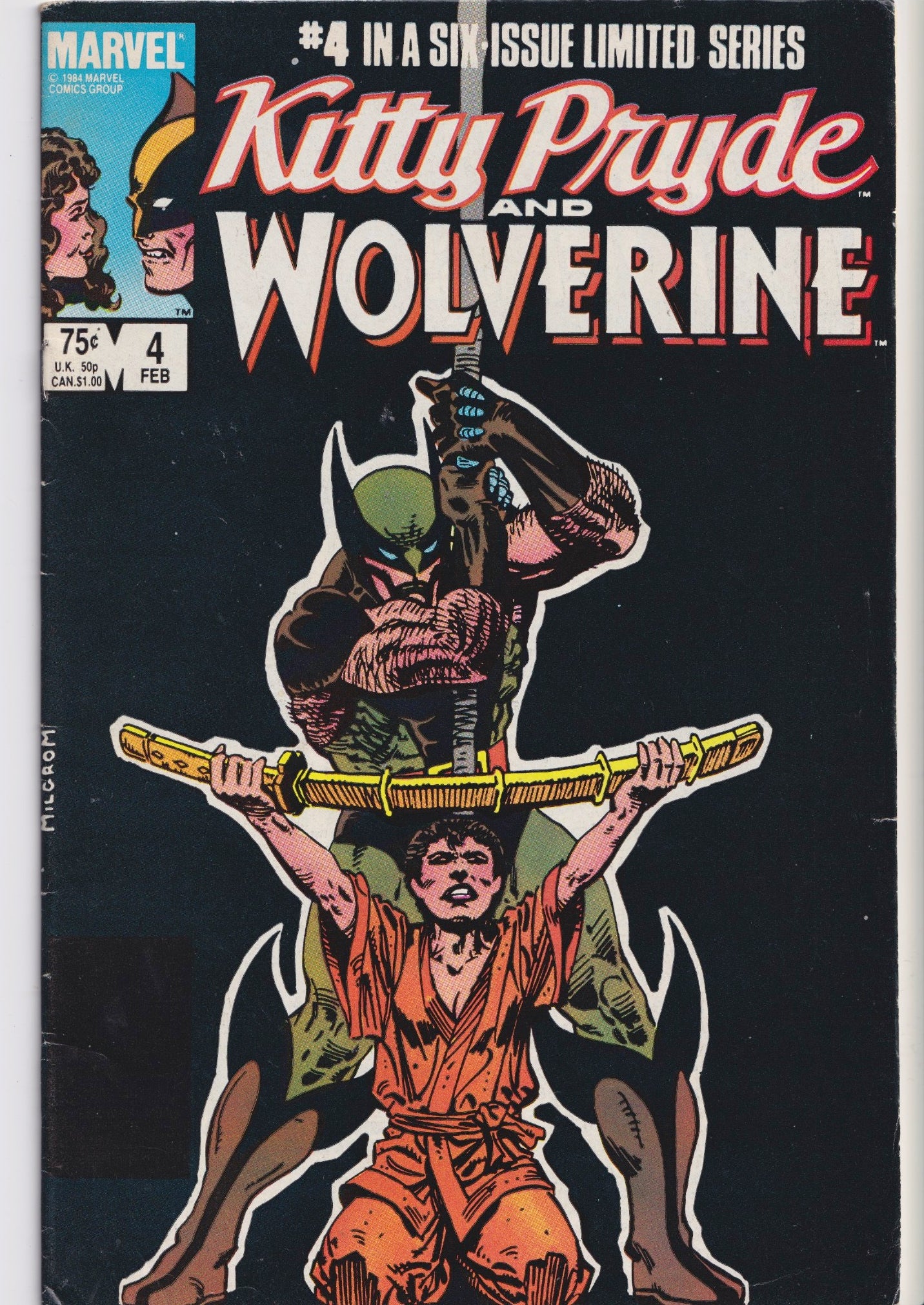 Kitty Pride &amp; Wolverine #1-6 (1984) Colección completa VF