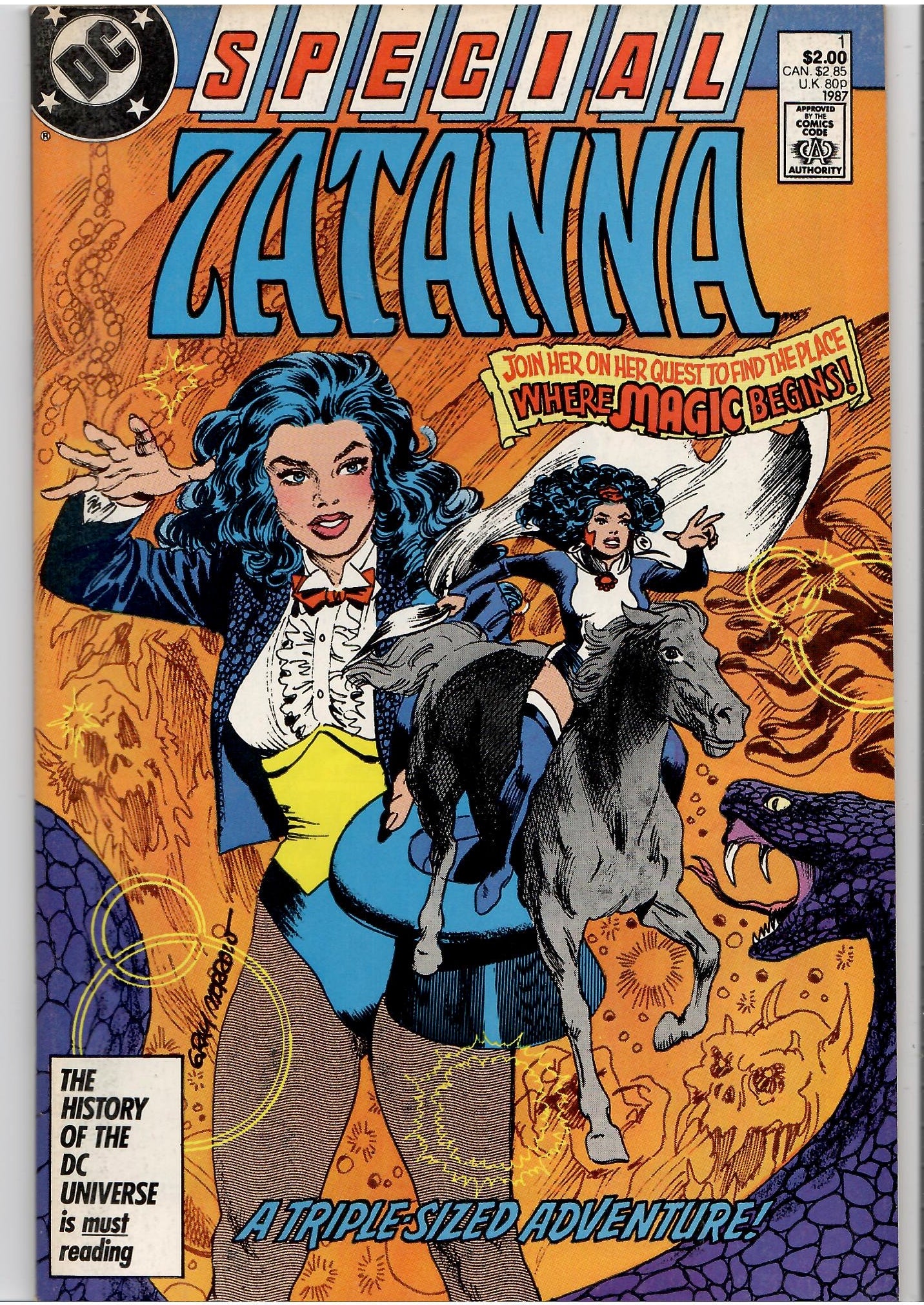 Zatanna Special (1987) Fine+