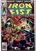Iron Fist #15 (1977) X-Men Wolverine Fang Byrne art Very Fine