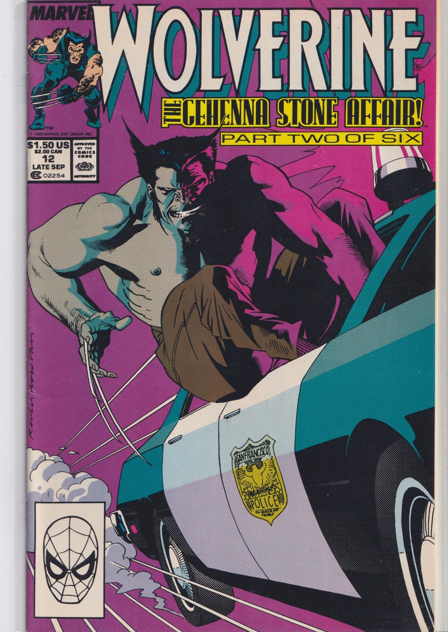 Wolverine #11-16 (1989) full story set Buscema, Sienkiewicz Very Fine