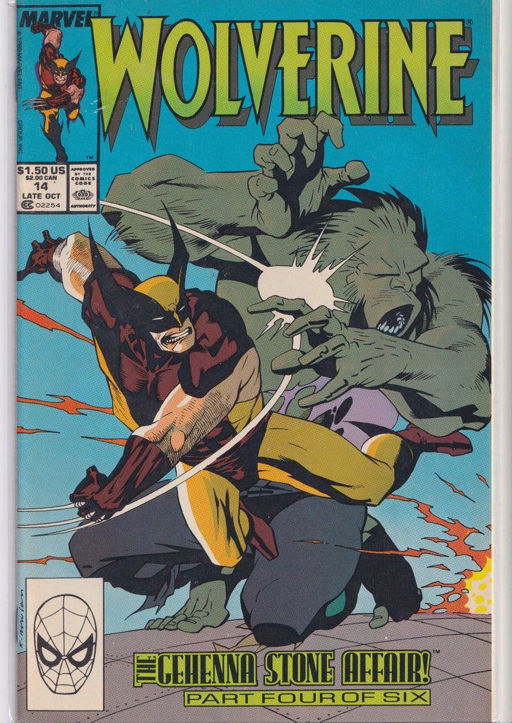 Wolverine #11-16 (1989) full story set Buscema, Sienkiewicz Very Fine