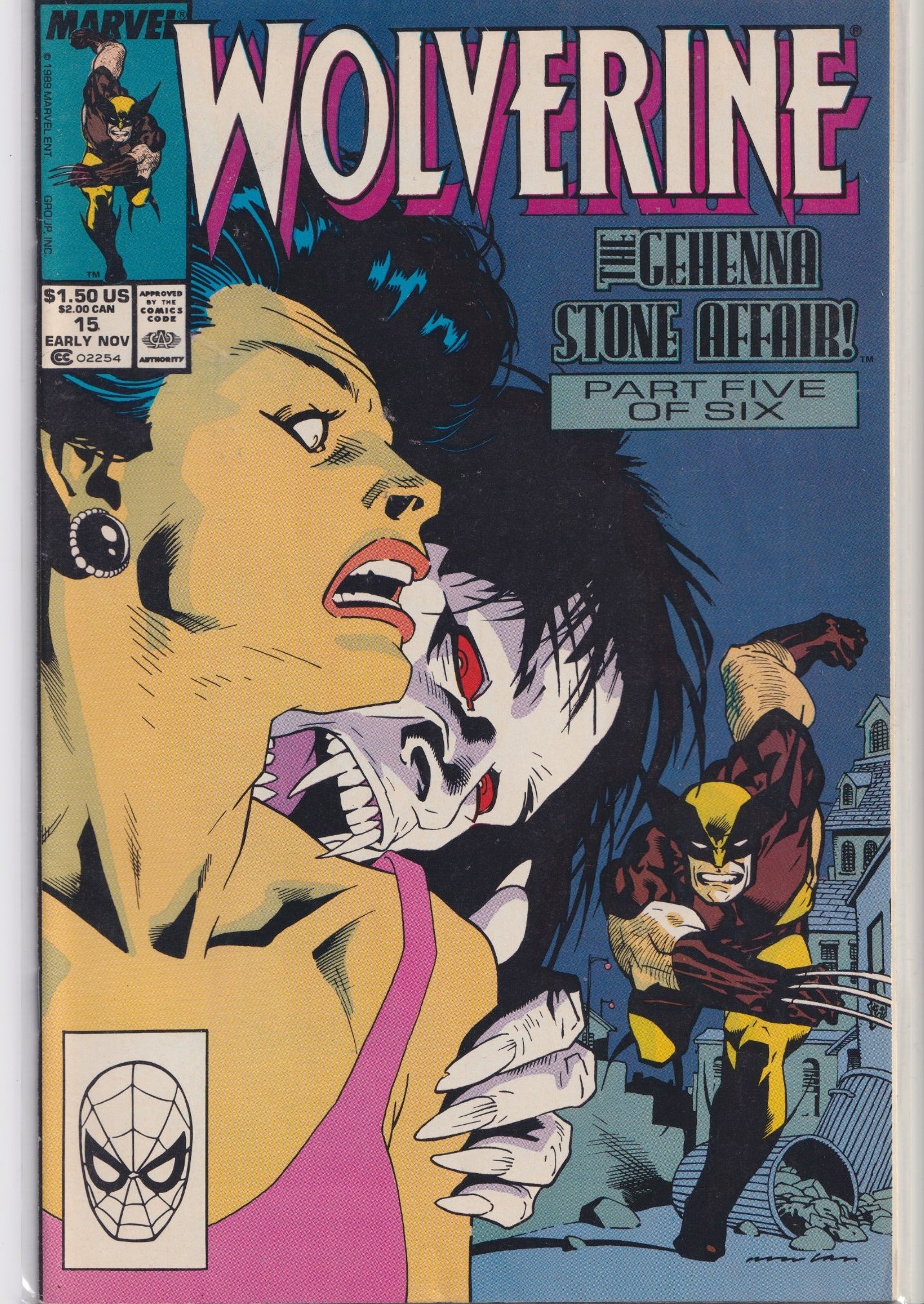 Wolverine #11-16 (1989) full story set Buscema, Sienkiewicz Very Fine
