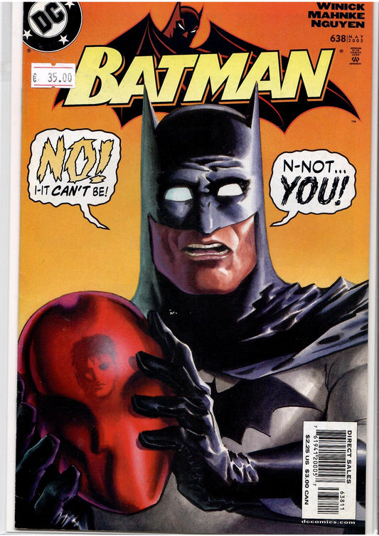 Batman #638 (2005) Red Hood Key issue VF - French Comics Lovers