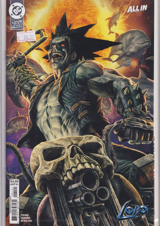 Lobo #1 (2026) Skottie Young  Bermejo variant NM
