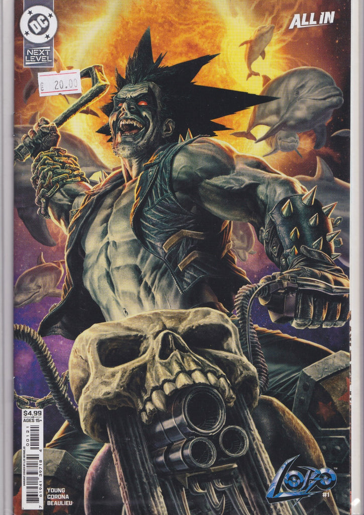 Lobo #1 (2026) Skottie Young  Bermejo variant NM