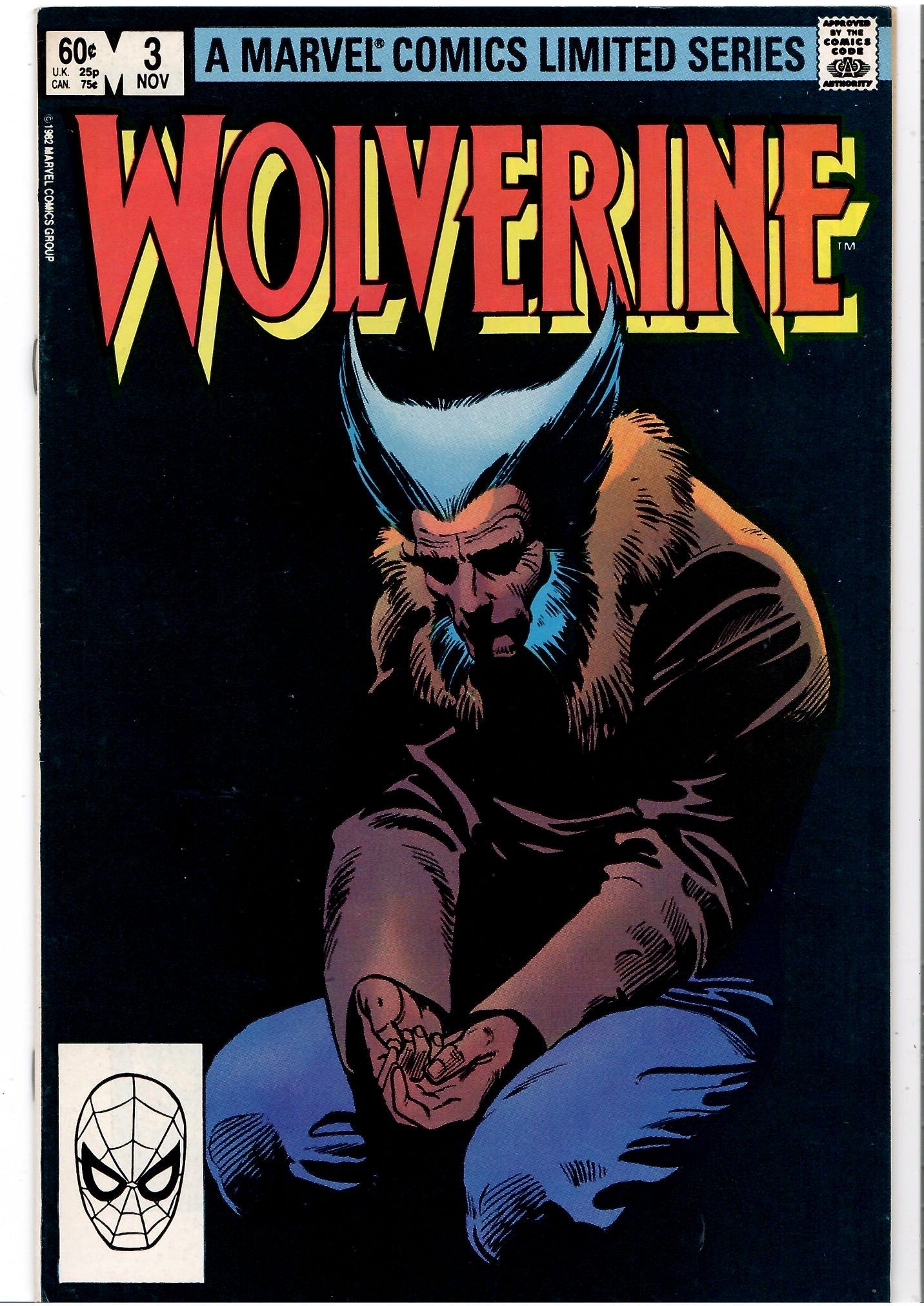 Wolverine #1-4 Mini série complète (1982) - Miller tous les numéros Signé par Chris Claremont VF