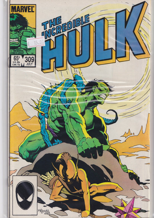 Hulk #309 (1985) Mignola cover Fine FCL