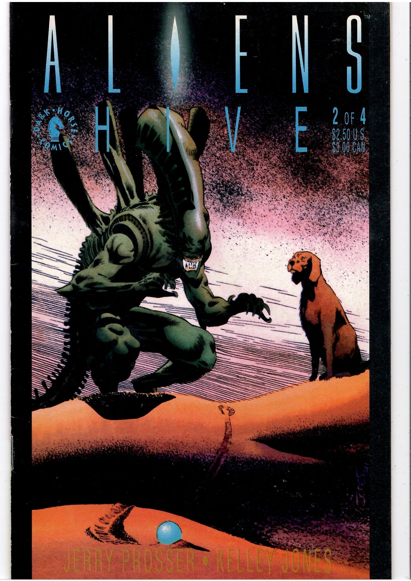Aliens hive (1999) #1-4 Full set Fine