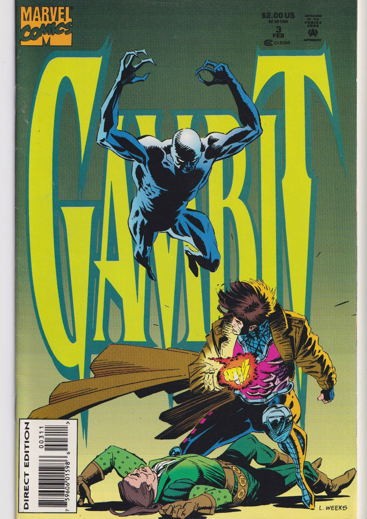 Gambit #1-4 (1994) Full set 1° Mini Serie Very Fine
