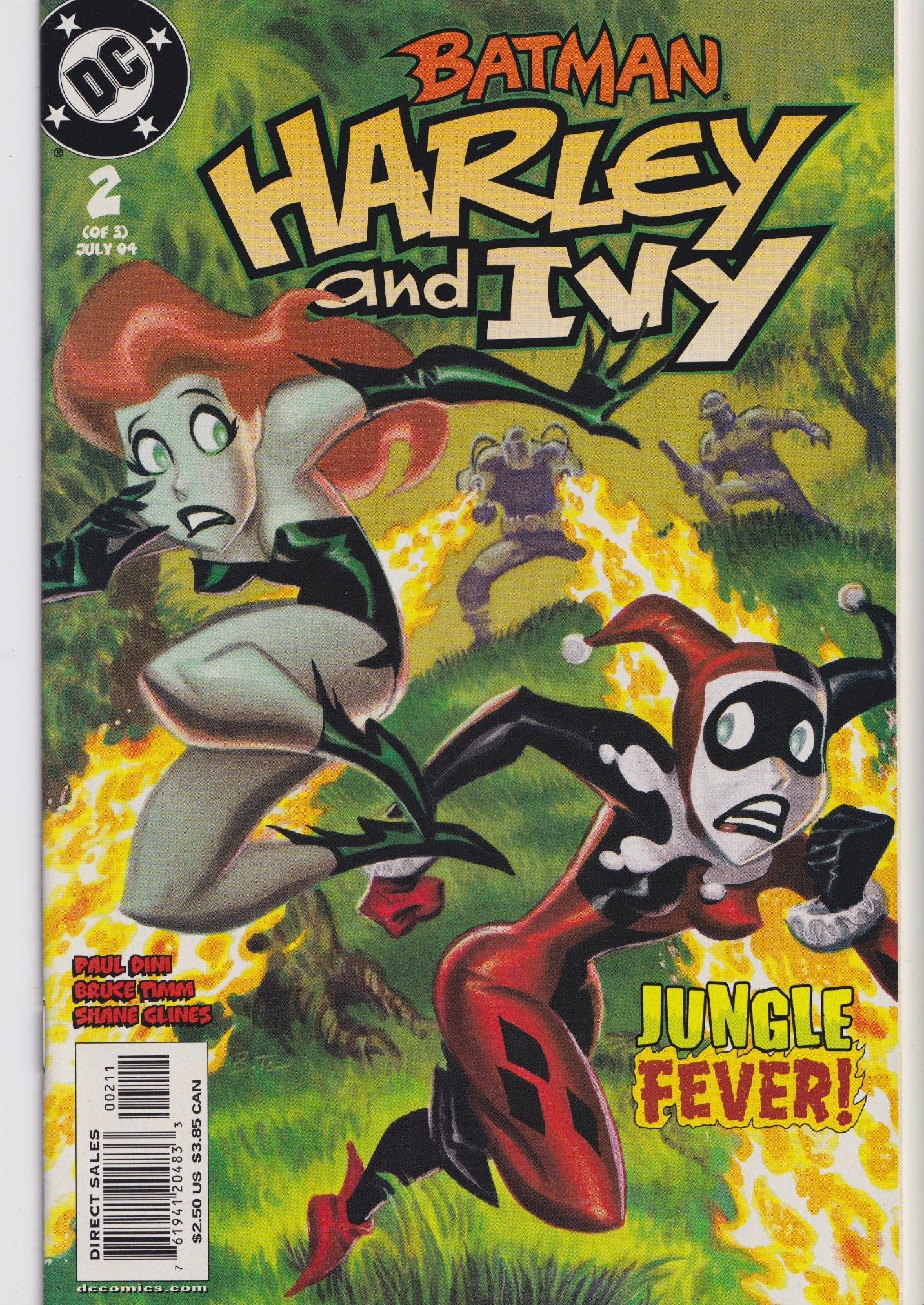 Harley and Ivy# 1-3 (2004) full set Bruce Timm Very Fine