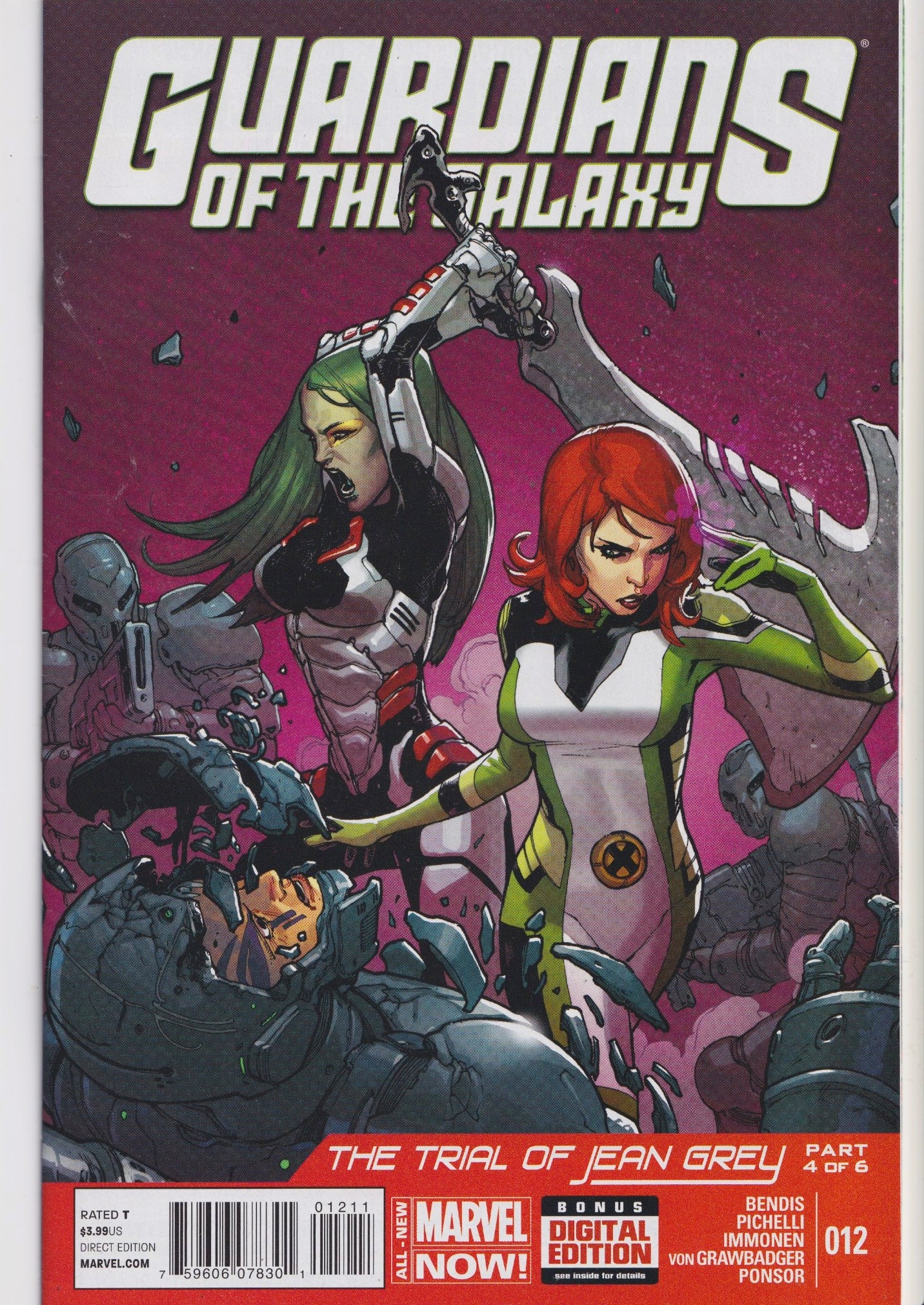 The Trial of Jean Grey" crossover storyline (2014) #1-6 X-Men/GOTG Very Fine