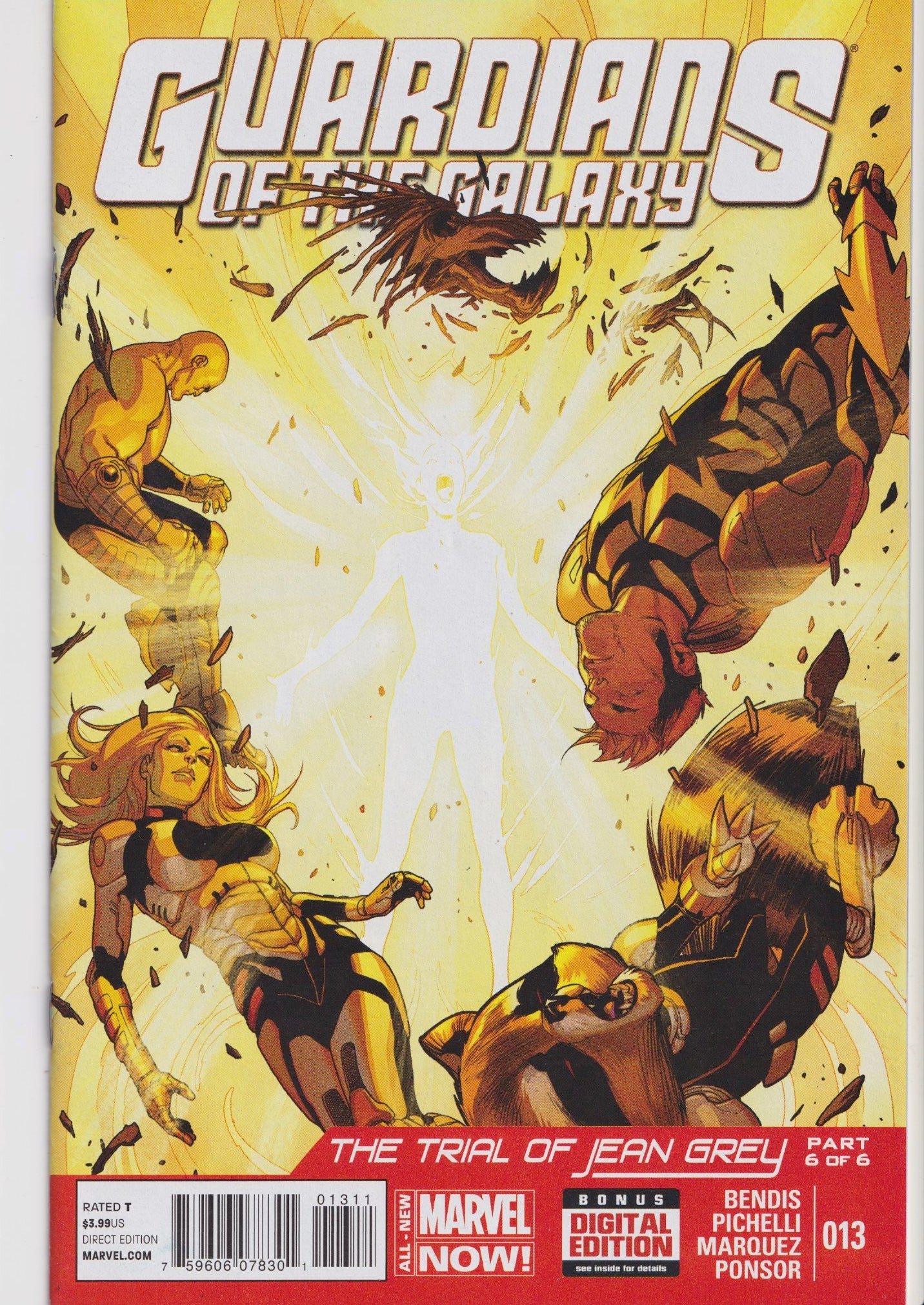 The Trial of Jean Grey" crossover storyline (2014) #1-6 X-Men/GOTG Very Fine