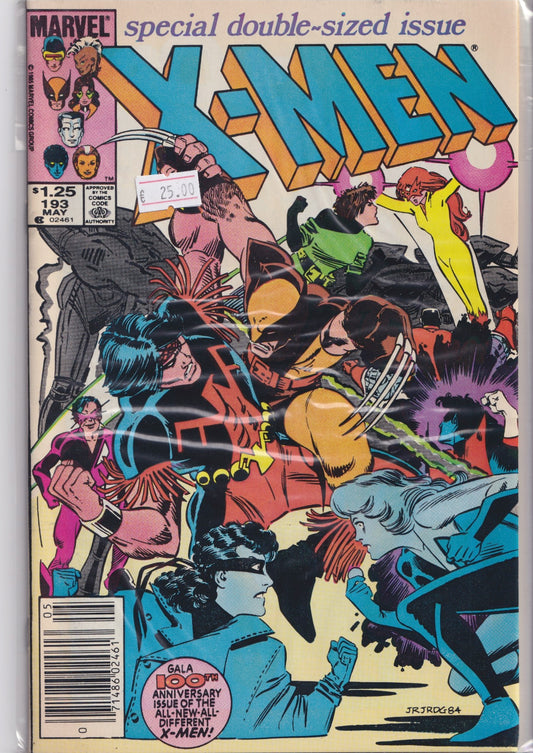 Uncanny X-Men #193 (1985) very Fine