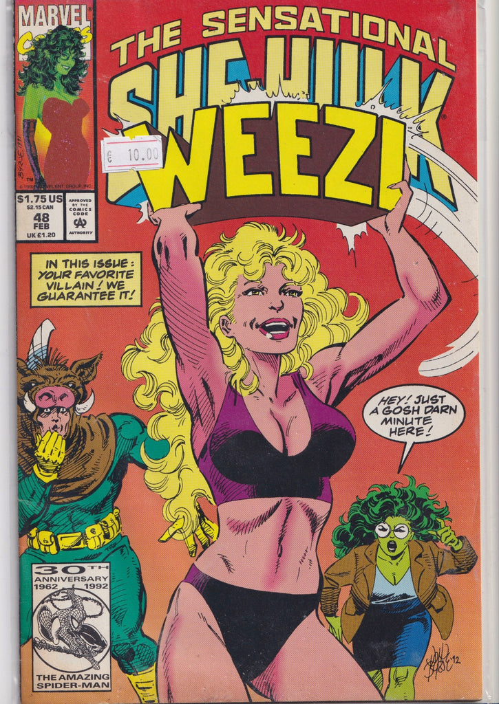 Sensational She-Hulk #48 (1993) Byrne story and art very Fine
