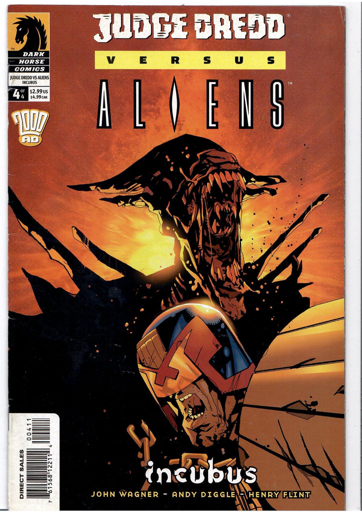 Judge Dredd vs Aliens: Incubus (2003) #1-4 Full set Fine