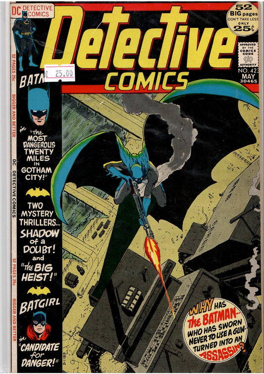 Detective Comics #423 (1972) Fine - French Comics Lovers